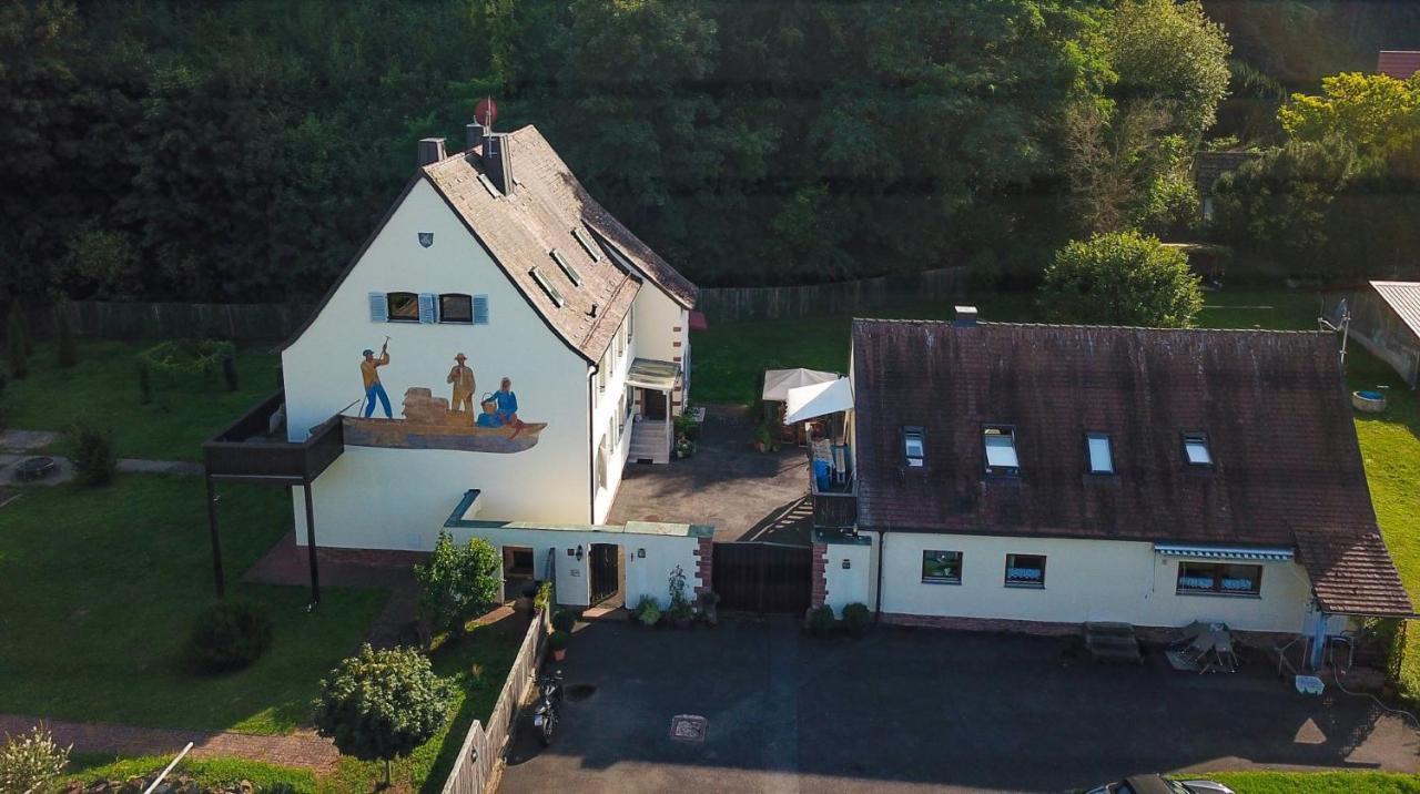 Ferienwohnung An Der Mainschleusse Gemunden am Main Exterior foto
